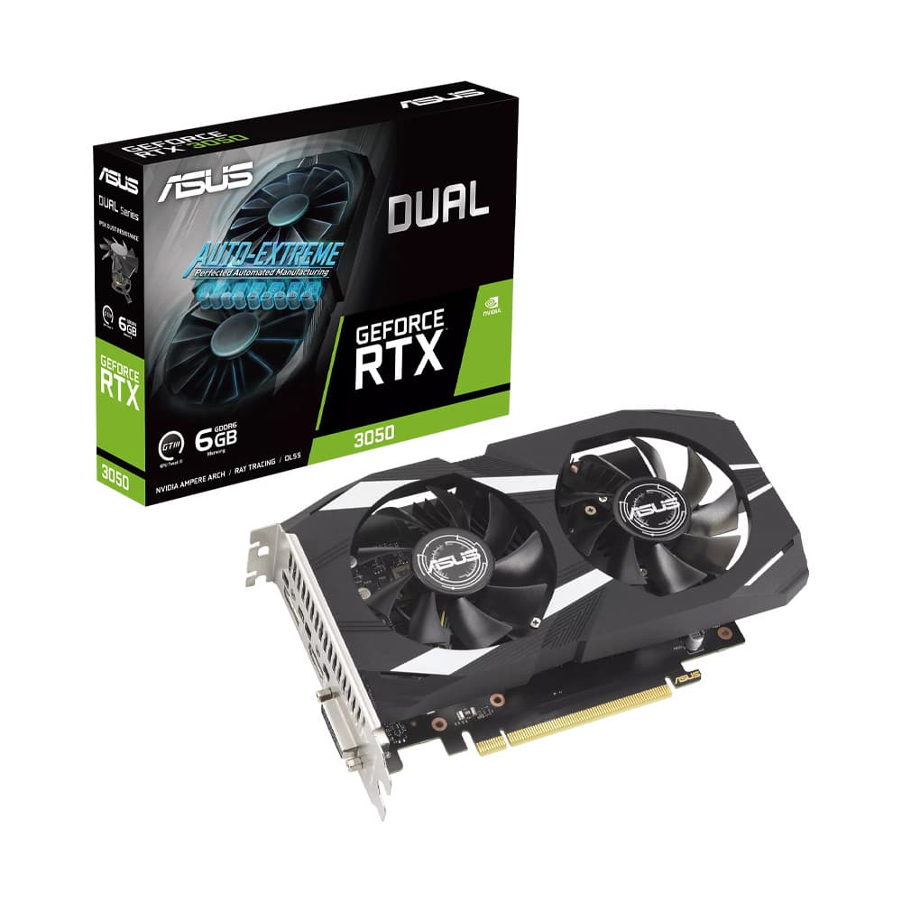 ASUS DUAL RTX 3050 6GB GDDR6