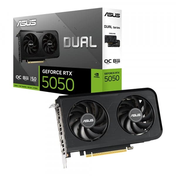 ASUS DUAL GEFORCE RTX 5050 8GB GDDR6 OC EDITION